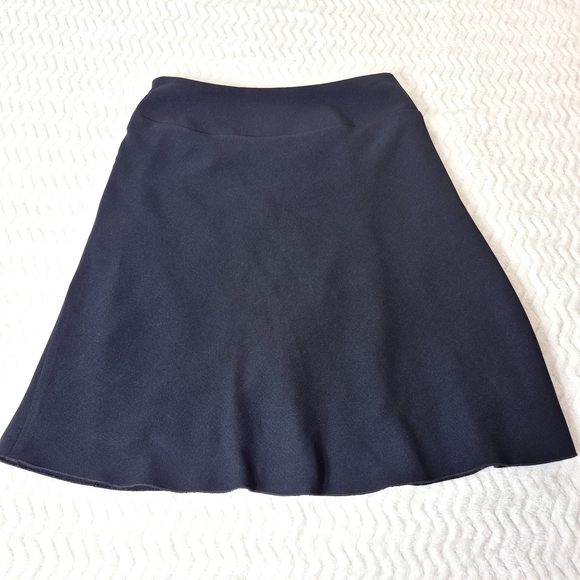 Sport Collection Classic Flirty Black Mini Skirt Lined Size 4 - Picture 8 of 9